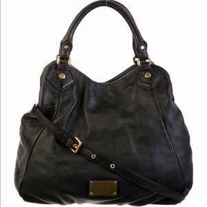 Authentic marc jacobs large leather hobo